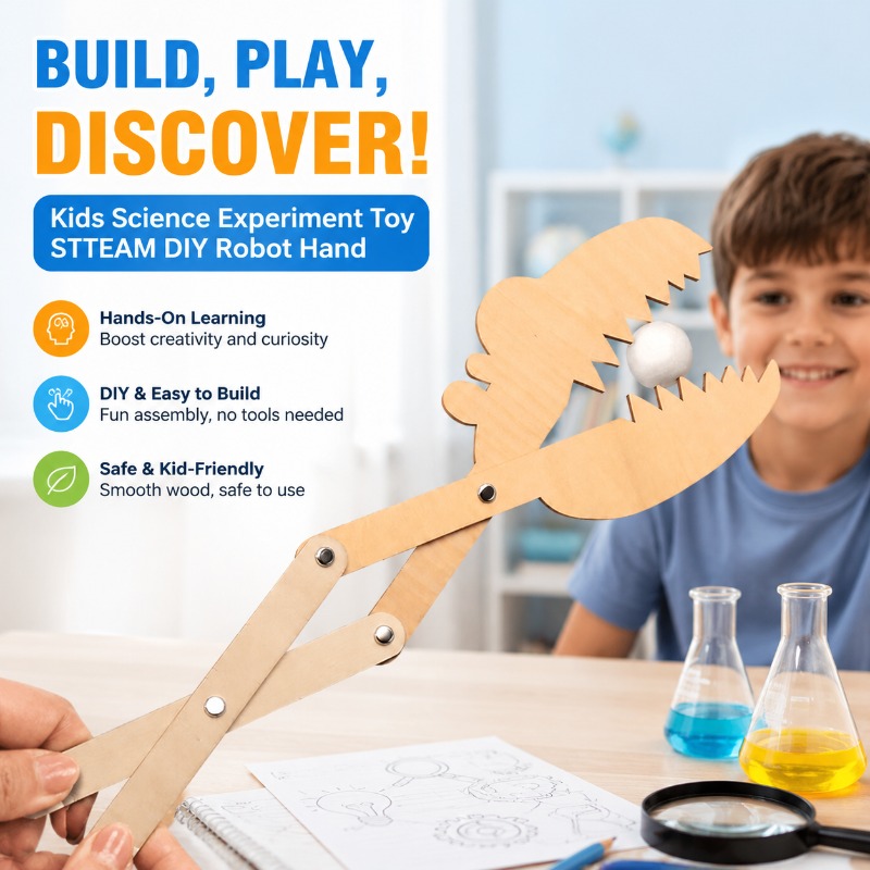 Science Project Robot - STEM 과학 실험 DIY 로봇 손
