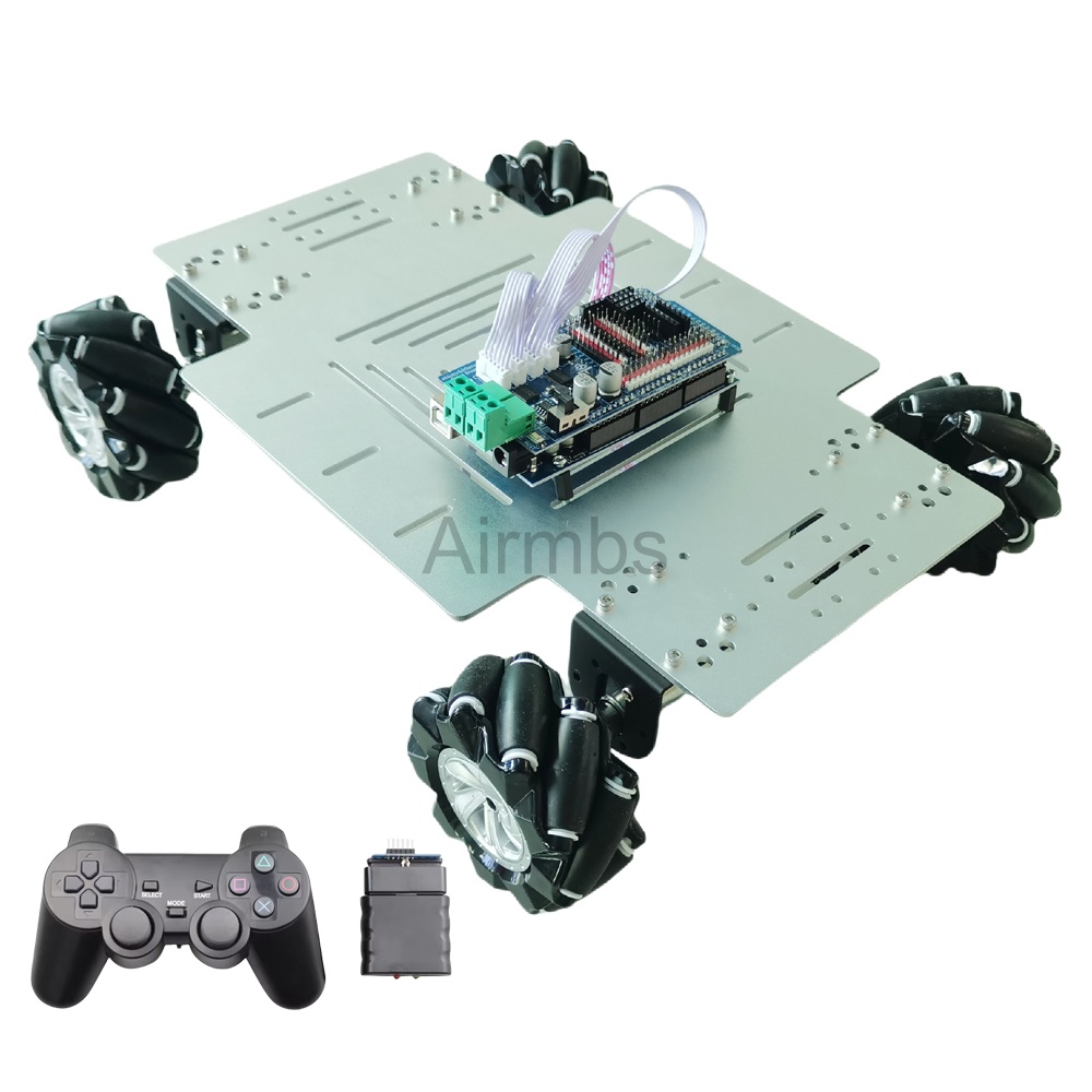 Robot Arm Motor - 25KG 하중 4WD 메카넘 휠 로봇카