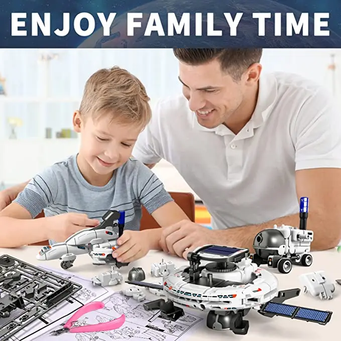12 in 1 과학 실험 태양 로봇 장난감 DIY 빌딩 - Science Project Robot 리뷰 및 가격