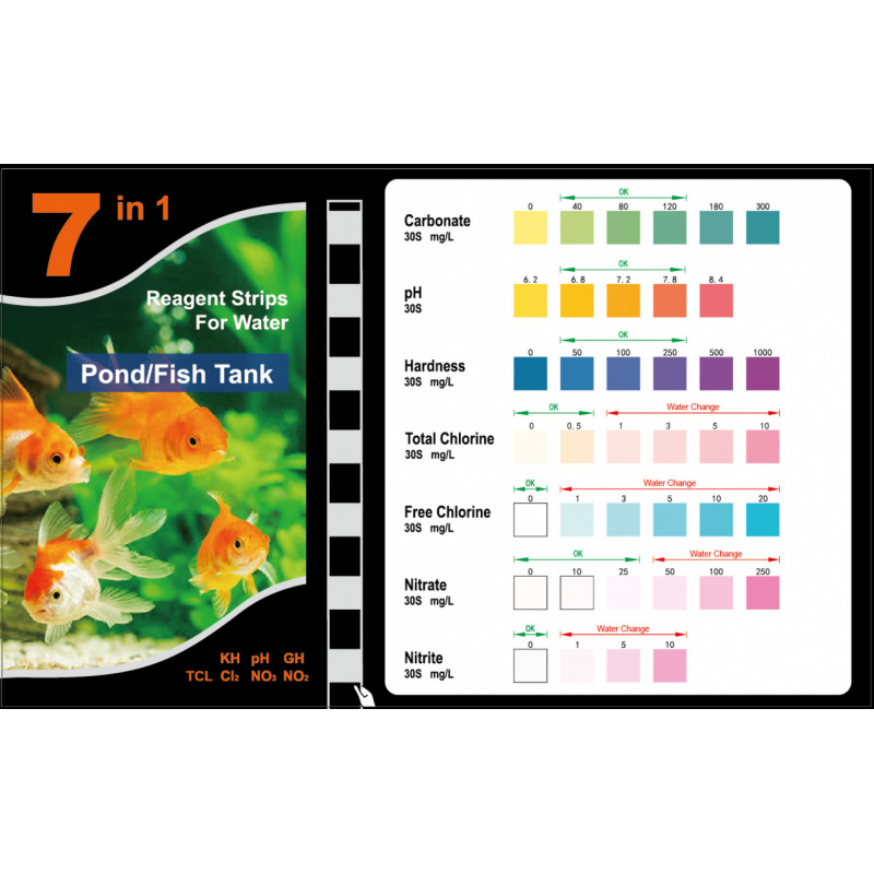 7-In-1 PH 테스트 스트립, 수족관 풀 테스트 키 - Water Testing Kit 리뷰 및 가격