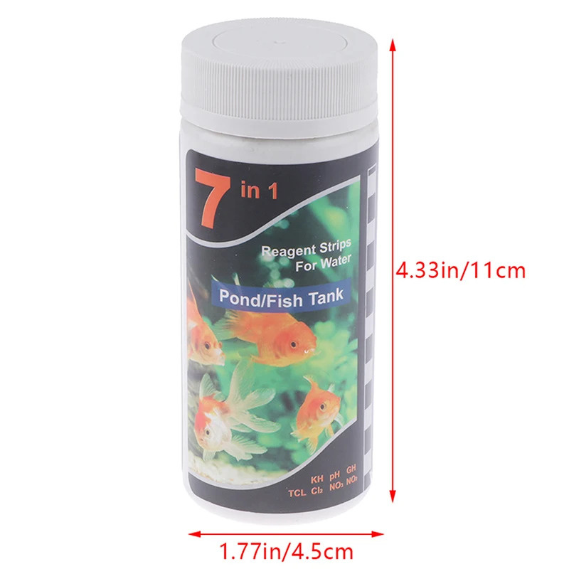 7-In-1 PH 테스트 스트립, 수족관 풀 테스트 키 - Water Testing Kit 리뷰 및 가격