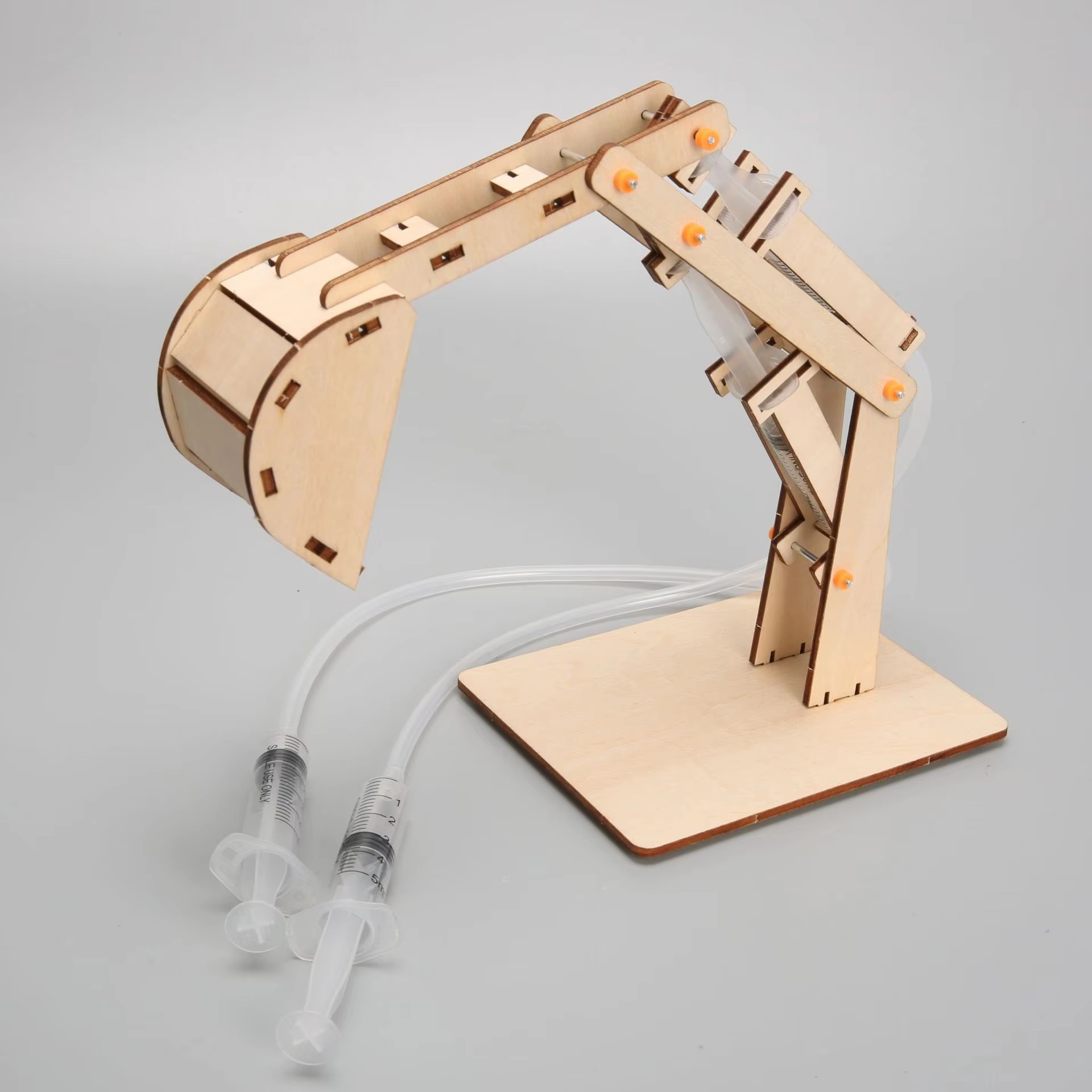 재미있는 STEM DIY 과학 키트 나무 유압 굴삭기  - Hobby Is Science 리뷰 및 가격