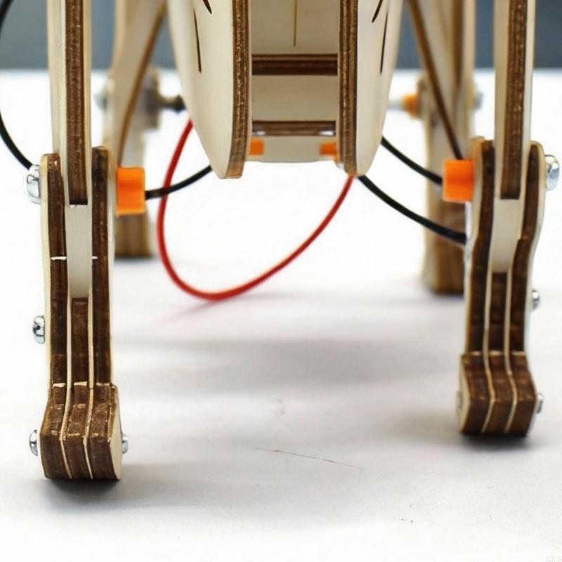 어린이를위한 나무 기계 로봇 가축 과학 프로젝트 조립  - Science Project Robot 리뷰 및 가격