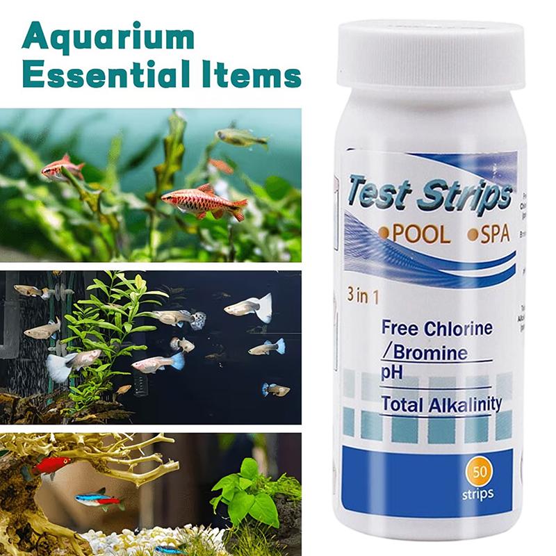 뜨거운 수족관 물 테스트 스트립, 수조 수질 검사 키트 - Water Testing Kit 리뷰 및 가격