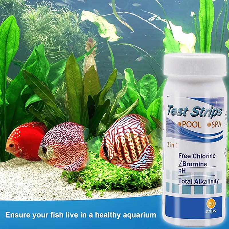 뜨거운 수족관 물 테스트 스트립, 수조 수질 검사 키트 - Water Testing Kit 리뷰 및 가격